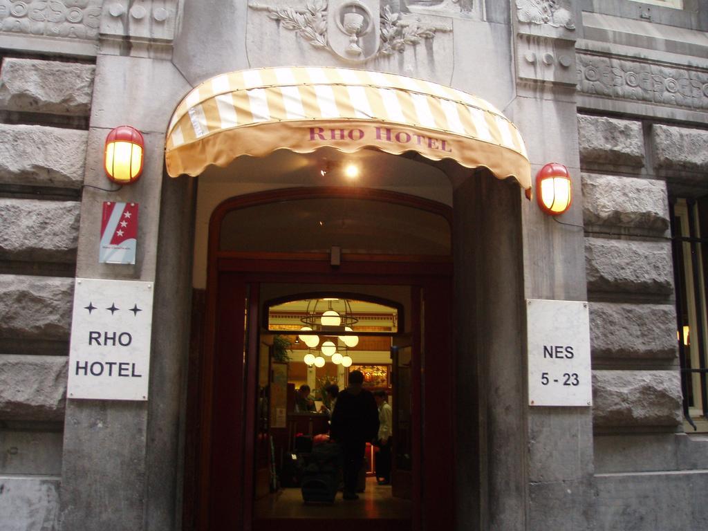 Rho Hotel Amesterdão Exterior foto